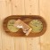Sanding clock with thermometer gigrometer, 15 minutes, 29x14x8.3 cm V-T080-2