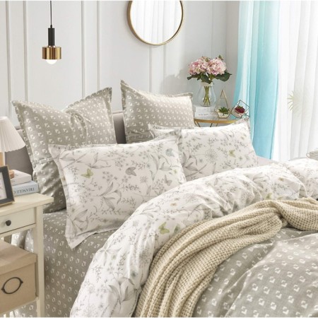 Bed linen 2 joint venture "Paul", size 230x250 cm, 180x220 cm, 50x70 cm - 2 pcs-1