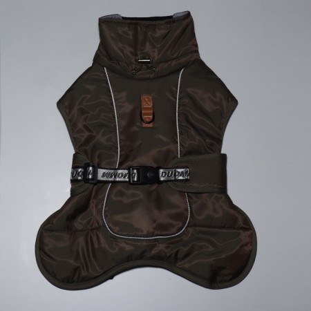 Popon for large dogs, membrane fabric, size XL (DS 35, Osh 38, OG 56-66 cm), khaki-6