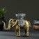 Climb "Elephant", gold 13x19 cm, for a candle d = 4 cm