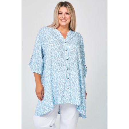 Women's tunic, size 60, white color