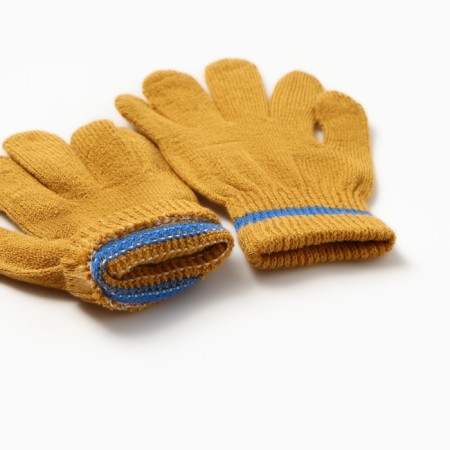Children's gloves minku, sandy color, 15 cm-2