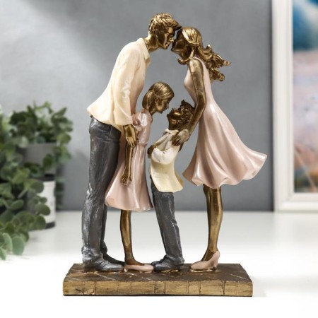 Polystone souvenir "Big, friendly family" 25x8x19.5 cm