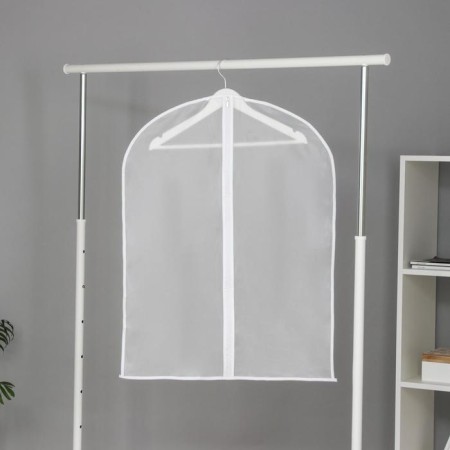 Clothing cover dense shade, 60 × 80 cm, PEVA, white color-1