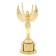 The reward figure "Nika", a stand plastic gold, 18 x 8 x 6.5 cm.