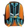 Frame backpack 37 x 28 x 12 cm, Across 194, filling: bag, pencil case, blue/blue ACR22-194-1