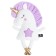 Developing toy "unicorn", with cherry bones, 31 cm