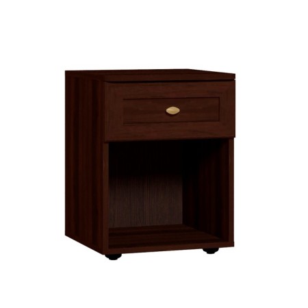 Bedside table Sherlock 64, 400 × 353 × 565 mm, chocolate nut color