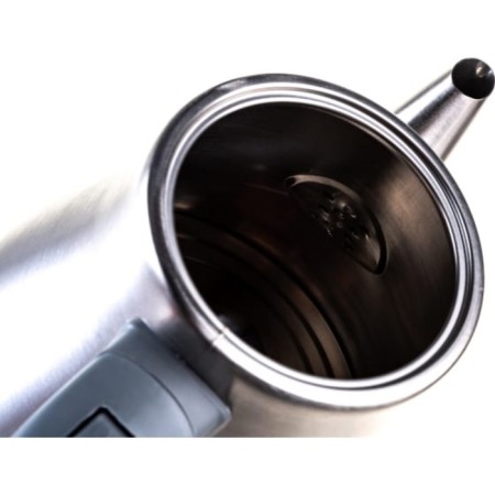 Electric kettle Energy E-217, metal, 1.2 l, 950 watts, silver-4