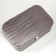 Casket to the leatherette for jewelry "Python leather" gray matte 7x22.5x14.5 cm
