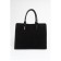 Bag Tout Women, Natural suede, Ludor Black, 33x10x27 cm