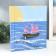 Photo album magnetic 20 sheets "ship. Only you choose the course" 29x24x2 cm