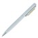 Gift handle, ball "rhinestones" in a plastic case, rotary, silver
