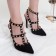 Women's shoes, black color, size 36