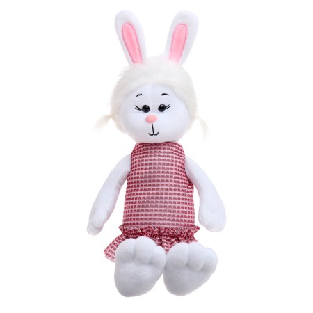 Soft toy "Bunny marshmallows in a dress", 25 cm