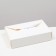 White folding box, 28 x 17 x 7 cm