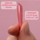 Patch nails, 100 pcs, in a container, pink color