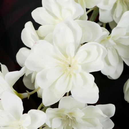 Artificial flowers "Clematis" 6x80 cm, white-1