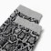 Women's socks "snake leather", gray/black color, rr 23-25