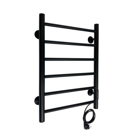 The electric heated towel "Sanprise" Aurora P6, 400x600 mm, right, black-1