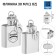 Flaxing cups for alcohol "bastard on the staff", stainless steel, 30 ml, 1 oz
