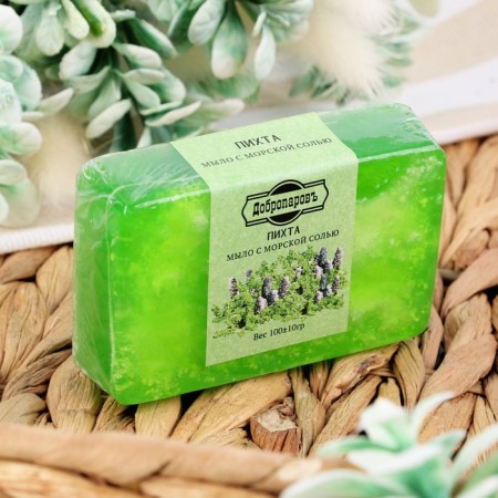 Soap with sea salt "Fir" 100 g