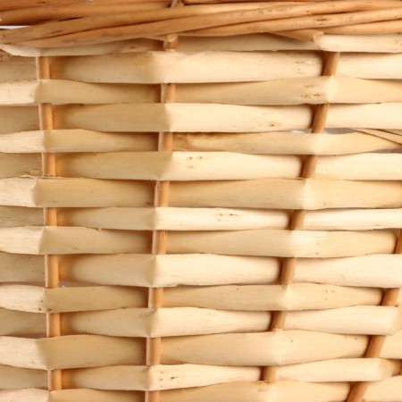 Wicker basket, d19x12xh35 cm, natural, willow-3