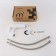 MILARDO RORA RORWT00M01 shell mixer, pour 118 mm, white matte