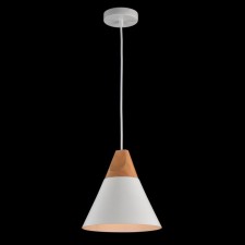 Suspension lamp Maytoni P359-PL-01-W, 1HE27, 60W, 22x22x140 cm, white color