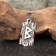 Scandinavian amulet "Runa Berkan", 3.5 g, 31x15 mm, KNOU 9x5 mm