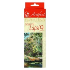 Set of plastic - polymer clay, Lapsi Natural, 9 colors of 20 g