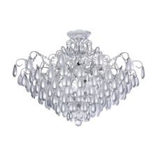 Люстра Freya FR2302CL-09S Chabrol, 755х755х551 мм, E14, 9х40Вт, цвет серебро