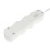 Extension cord Luazon Lighting Eco, 3 sockets, 6 m, 10 A, 2200 W, PVS 3x0.75 mm2, with salary, white