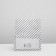 Crafts, white, "lurex", 24 x 10.5 x 32 cm
