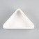 Ceramic bowl for rodents angular 75 ml 9.5 x 6 x 2 cm, white
