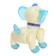 Robot dog “Smart pet” Zhory, on the control panel, interactive: sound, light, dancing, musical, on batteries, in Russian, blue and white