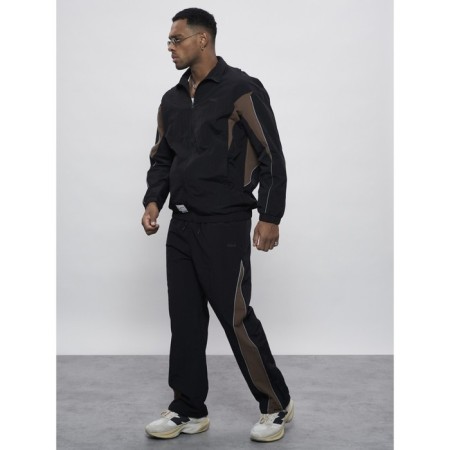 Sports suit men's, size 54, black color-16