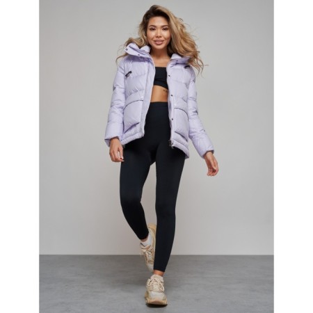 Winter jacket, size 42, purple color-17