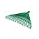 Lobbish rakes, plate, 24 teeth, plastic, tuleyka 25 mm, without cuttings