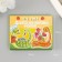 Stickers for creativity "Cartoon snakes" embossing gold set 48 pcs 9x7x0.8 cm