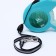 Roulette "Piggon" with a rubberized handle, 5 m, up to 25 kg, cable, turquoise-green