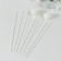 Fibrous sticks for aromadifuzor "Snowty flowers" set 2 flowers + 5 sticks