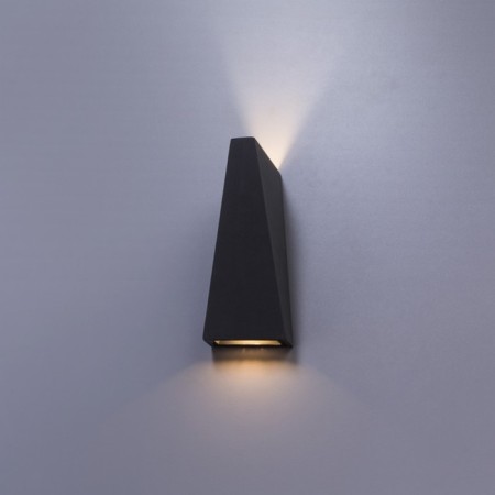 Facade lamp Arte Lamp Cometa A1524al-1GY, LED, 6 W, 9x9x21 cm, 360 lm, gray