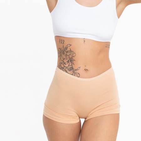 Panties Women's shorts, beige color 44-46 (l)-1