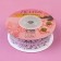 Decorative curly tape "Snowflakes", 25 mm, 9 ± 0.5 m, silver color