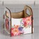 Kashpo wooden 10.5 × 10 × 11 cm Gift Roxy Smith "Mom! Flowers", box