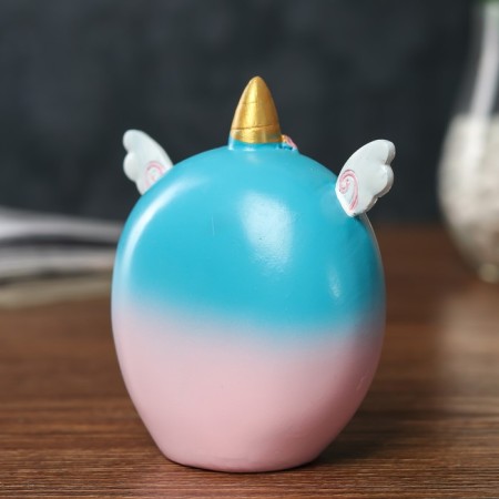 Souvenir Polystone Light "Pegasus in the clouds" MIX 11x6.3x10 cm-4