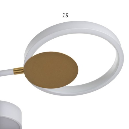 Causteen with PDU 2301/8WT LED 160W 3000-6000k white 93x93x8 cm Bayerlux-6