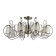 Freya FR20-CL-08-Bz Simone Ceiling Luminaire, 9999999x426 mm, E14, 8x40W, bronze color