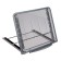 Standard for books, laptops, tablets Brauberg "Germanium", 240 x 195 x 20 mm, silver metal